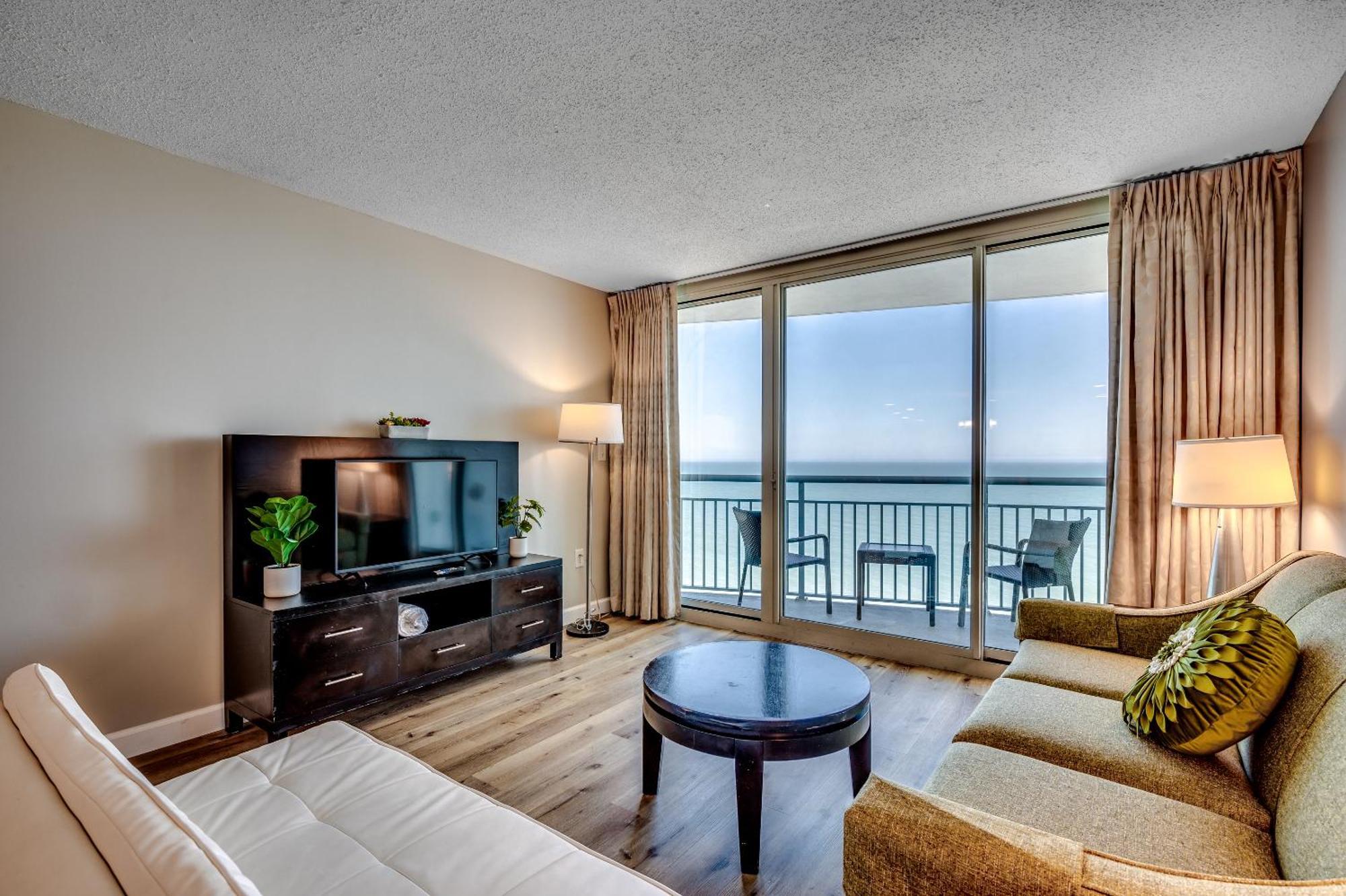 Stunning Oceanfront King Suite On 18Th Floor Centrally Located Мертл-Біч Екстер'єр фото