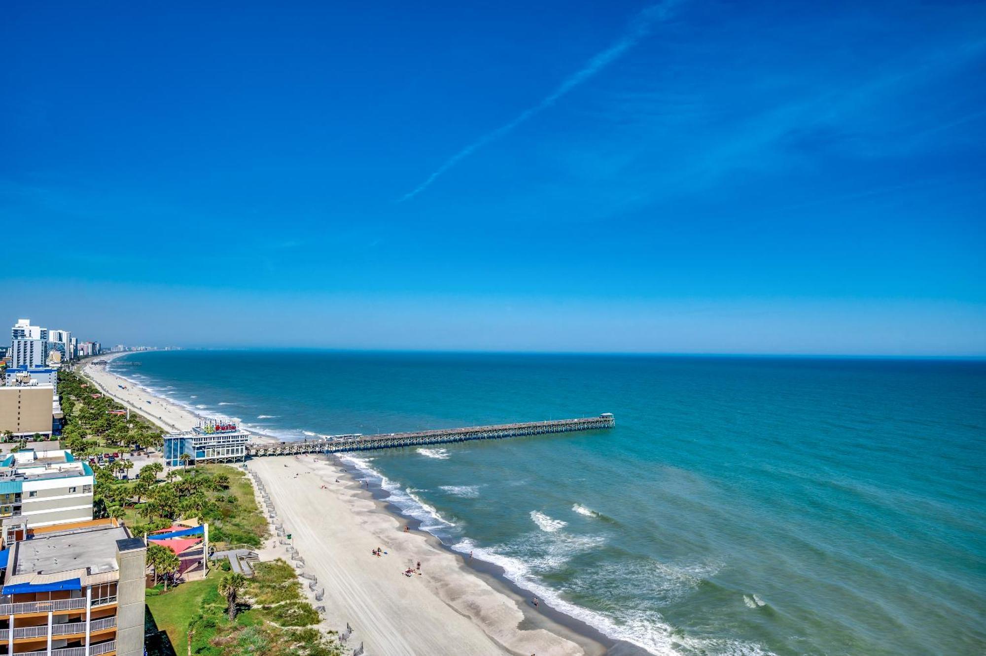 Stunning Oceanfront King Suite On 18Th Floor Centrally Located Мертл-Біч Екстер'єр фото